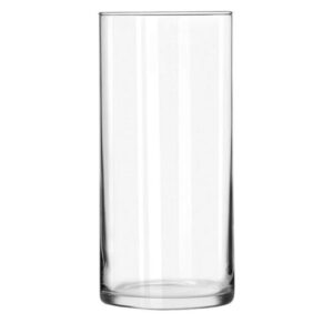 Vase 7.25 Inch Clear Cylinder Glass