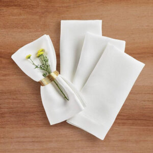 White Napkins 20 X 20